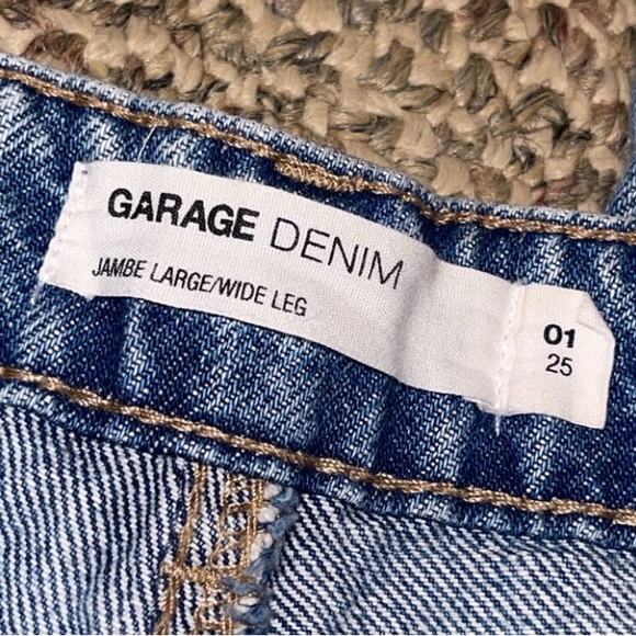 Garage Demin Wide Leg Jeans - Picture 4 of 4